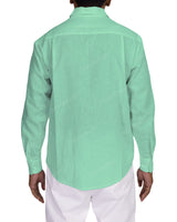 Relaxed Long Sleeve Button Up Shirt