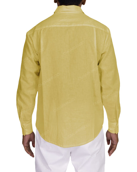 Relaxed Long Sleeve Button Up Shirt