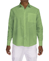 Relaxed Long Sleeve Button Up Shirt