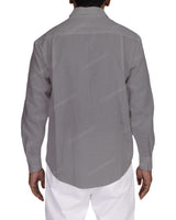 Relaxed Long Sleeve Button Up Shirt
