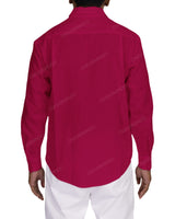 Relaxed Long Sleeve Button Up Shirt