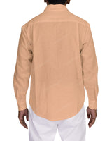 Relaxed Long Sleeve Button Up Shirt