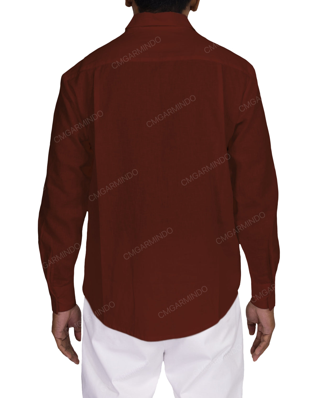 Relaxed Long Sleeve Button Up Shirt