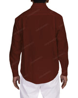 Relaxed Long Sleeve Button Up Shirt