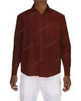 Relaxed Long Sleeve Button Up Shirt