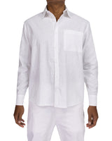Relaxed Long Sleeve Button Up Shirt