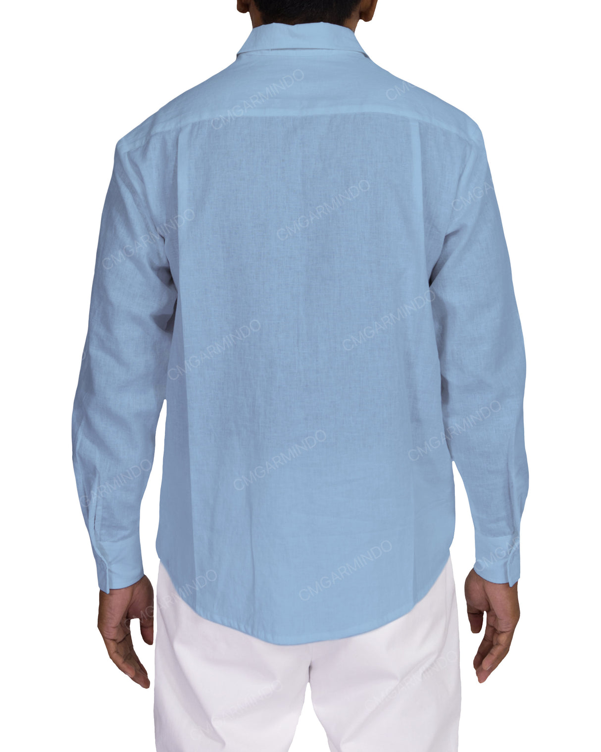 Relaxed Long Sleeve Button Up Shirt