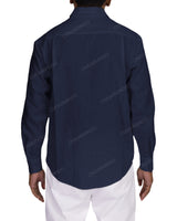 Relaxed Long Sleeve Button Up Shirt