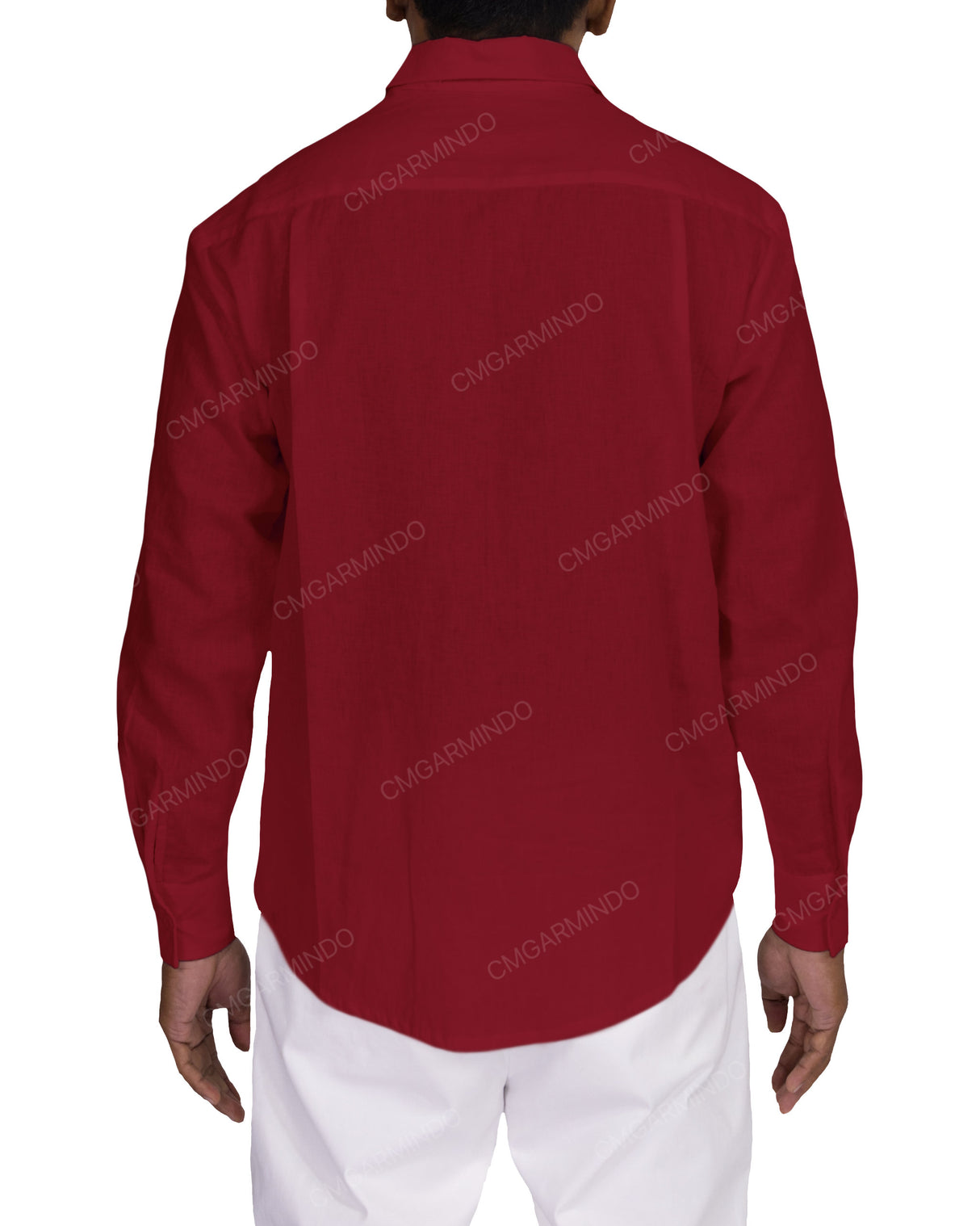 Relaxed Long Sleeve Button Up Shirt
