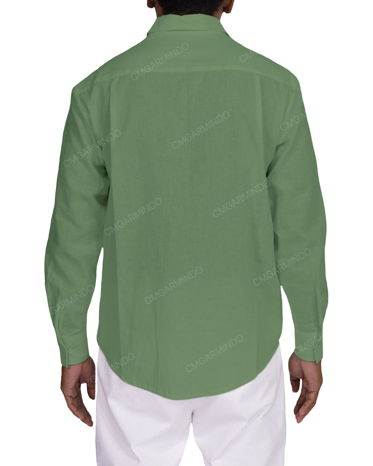 Relaxed Long Sleeve Button Up Shirt