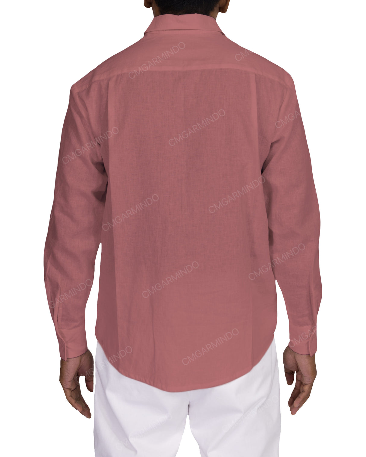 Relaxed Long Sleeve Button Up Shirt