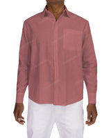Relaxed Long Sleeve Button Up Shirt