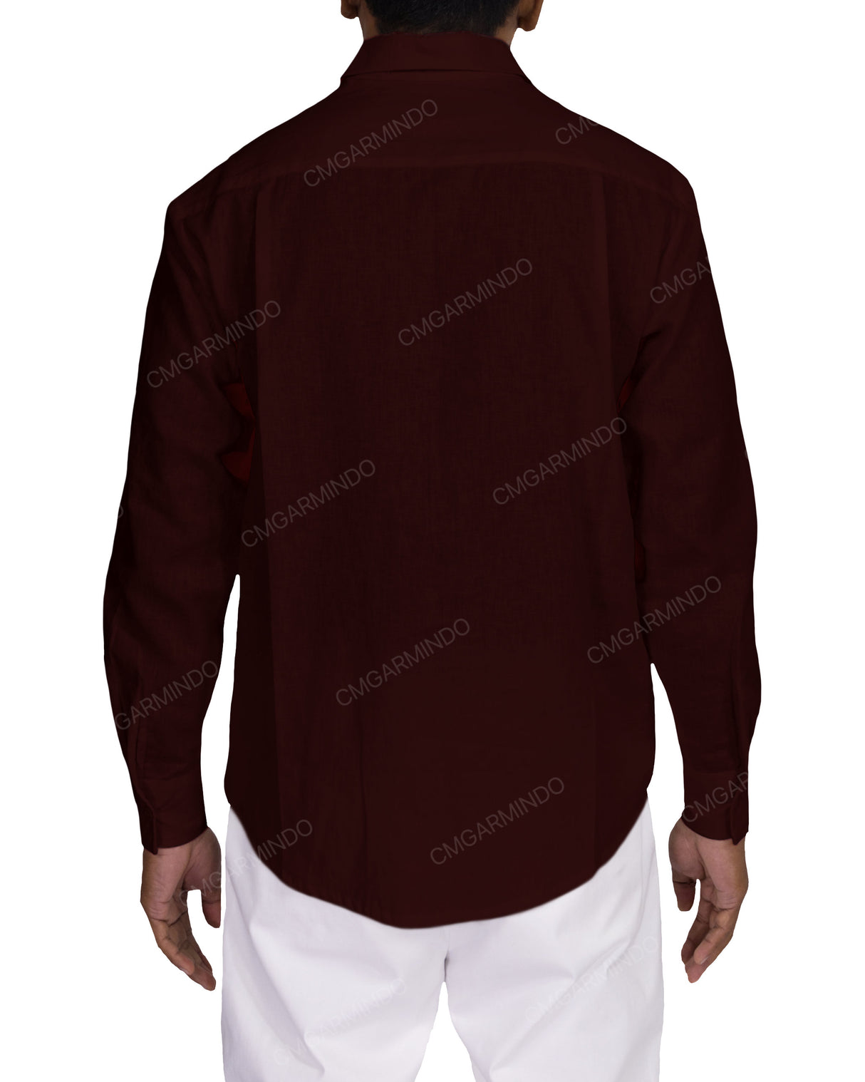 Relaxed Long Sleeve Button Up Shirt