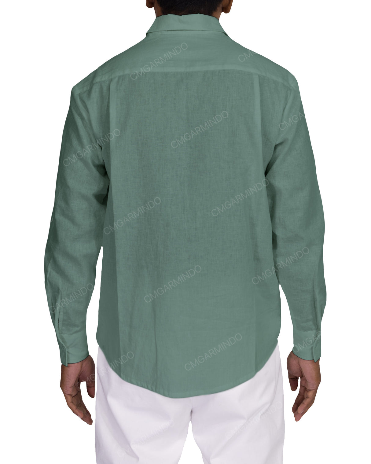 Relaxed Long Sleeve Button Up Shirt
