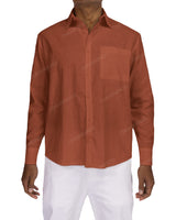 Relaxed Long Sleeve Button Up Shirt