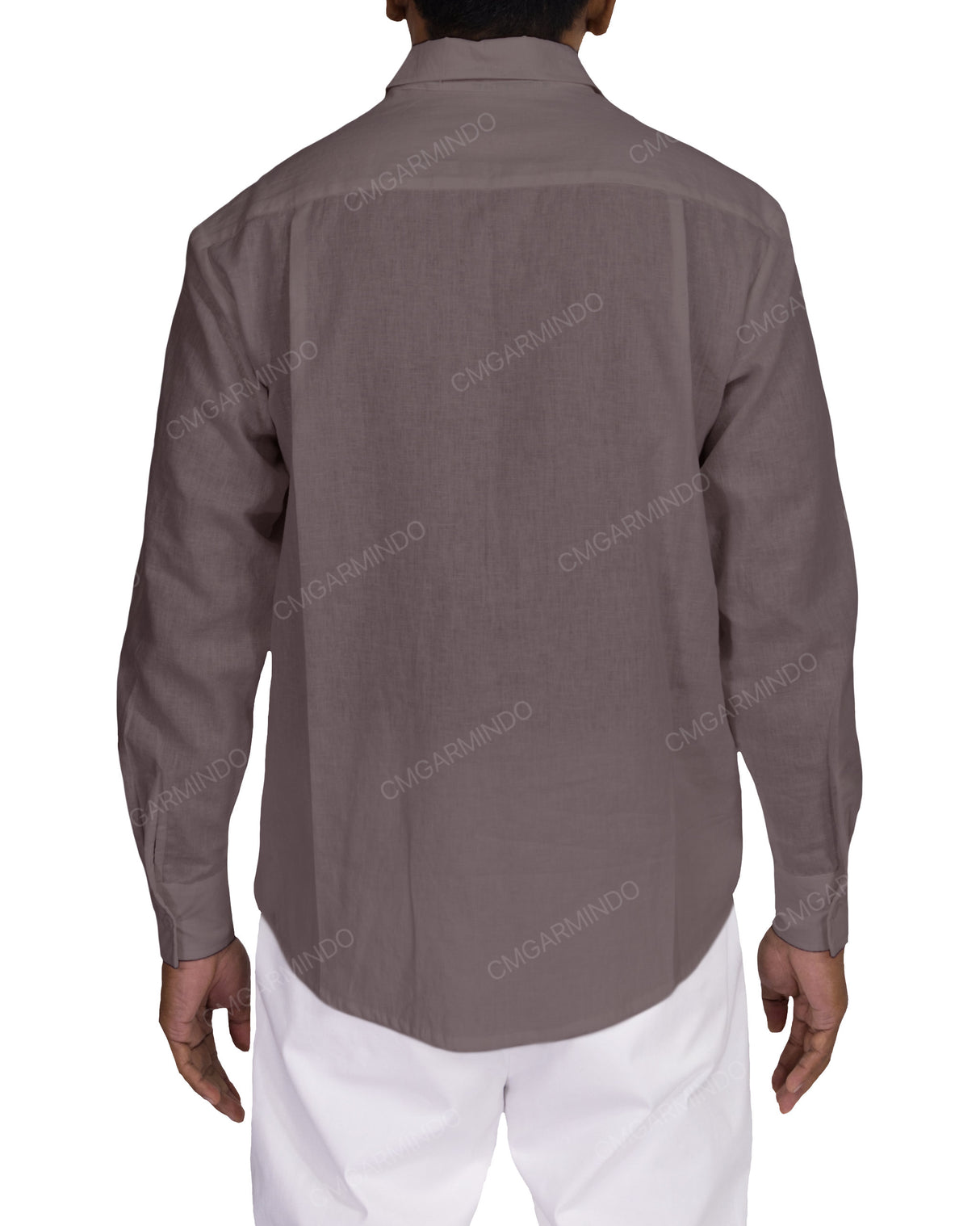 Relaxed Long Sleeve Button Up Shirt