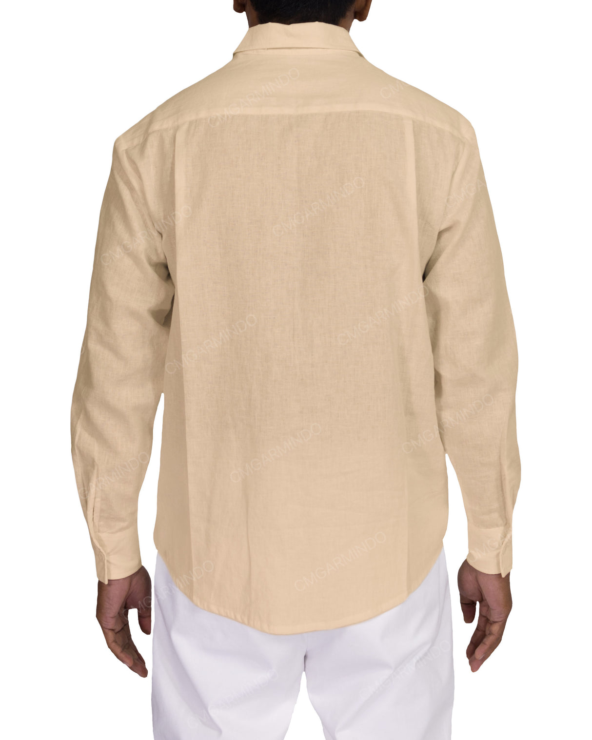 Relaxed Long Sleeve Button Up Shirt