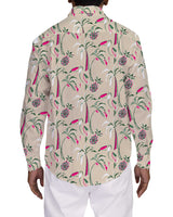 Relaxed Long Sleeve Button Up Shirt