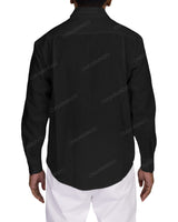 Relaxed Long Sleeve Button Up Shirt