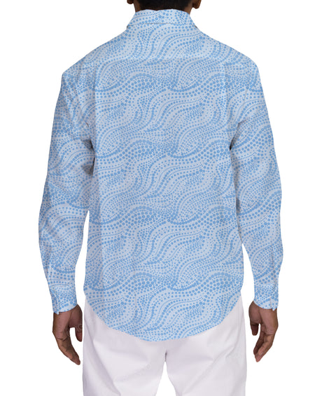 Relaxed Long Sleeve Button Up Shirt