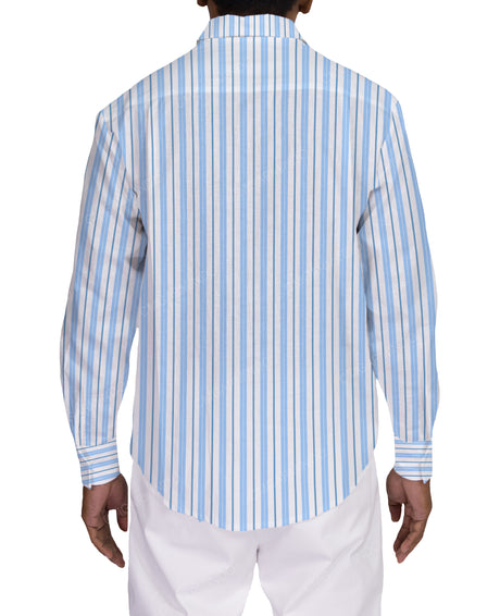 Relaxed Long Sleeve Button Up Shirt