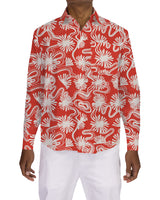 Relaxed Long Sleeve Button Up Shirt