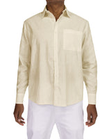 Relaxed Long Sleeve Button Up Shirt