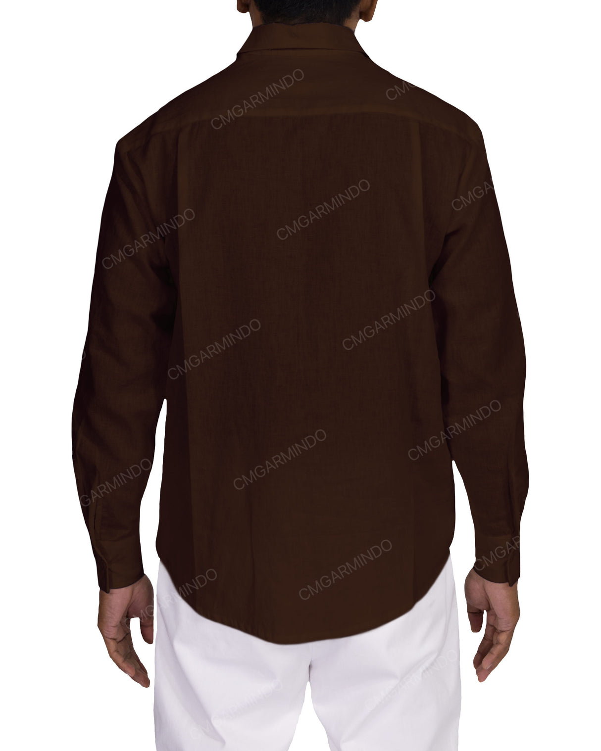 Relaxed Long Sleeve Button Up Shirt