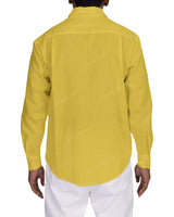 Relaxed Long Sleeve Button Up Shirt