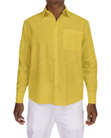 Relaxed Long Sleeve Button Up Shirt