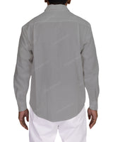 Relaxed Long Sleeve Button Up Shirt
