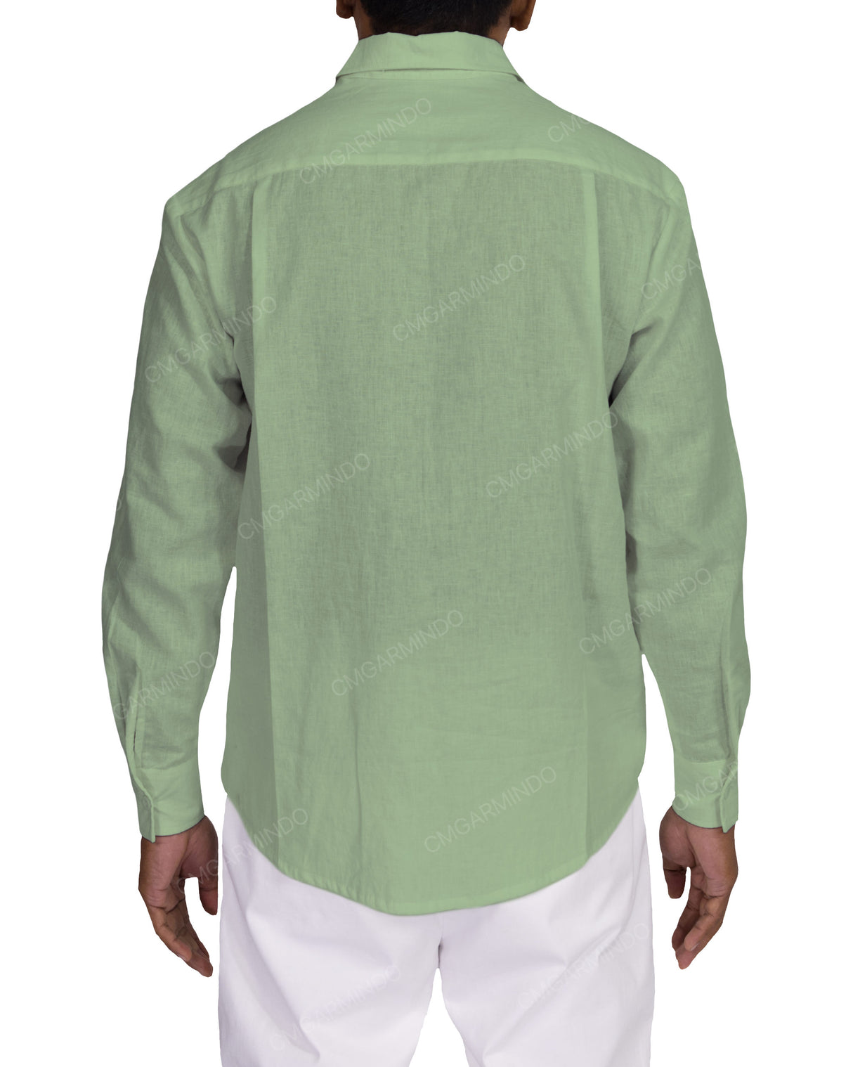 Relaxed Long Sleeve Button Up Shirt