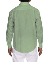 Relaxed Long Sleeve Button Up Shirt