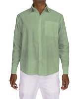 Relaxed Long Sleeve Button Up Shirt