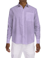 Relaxed Long Sleeve Button Up Shirt