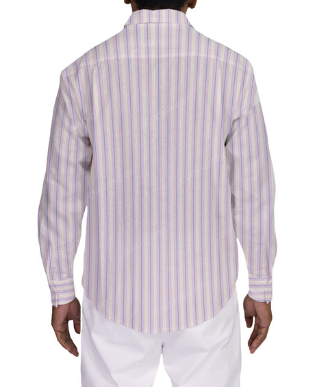 Relaxed Long Sleeve Button Up Shirt