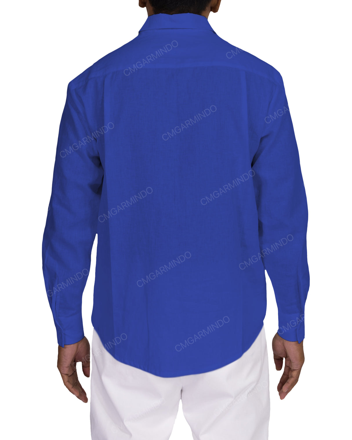 Relaxed Long Sleeve Button Up Shirt