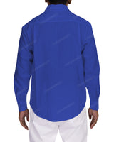 Relaxed Long Sleeve Button Up Shirt