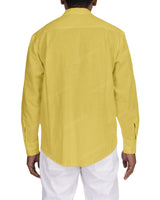 Long Sleeve Mandarin Collar Shirt