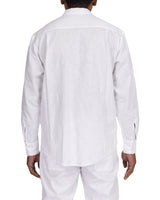 Long Sleeve Mandarin Collar Shirt
