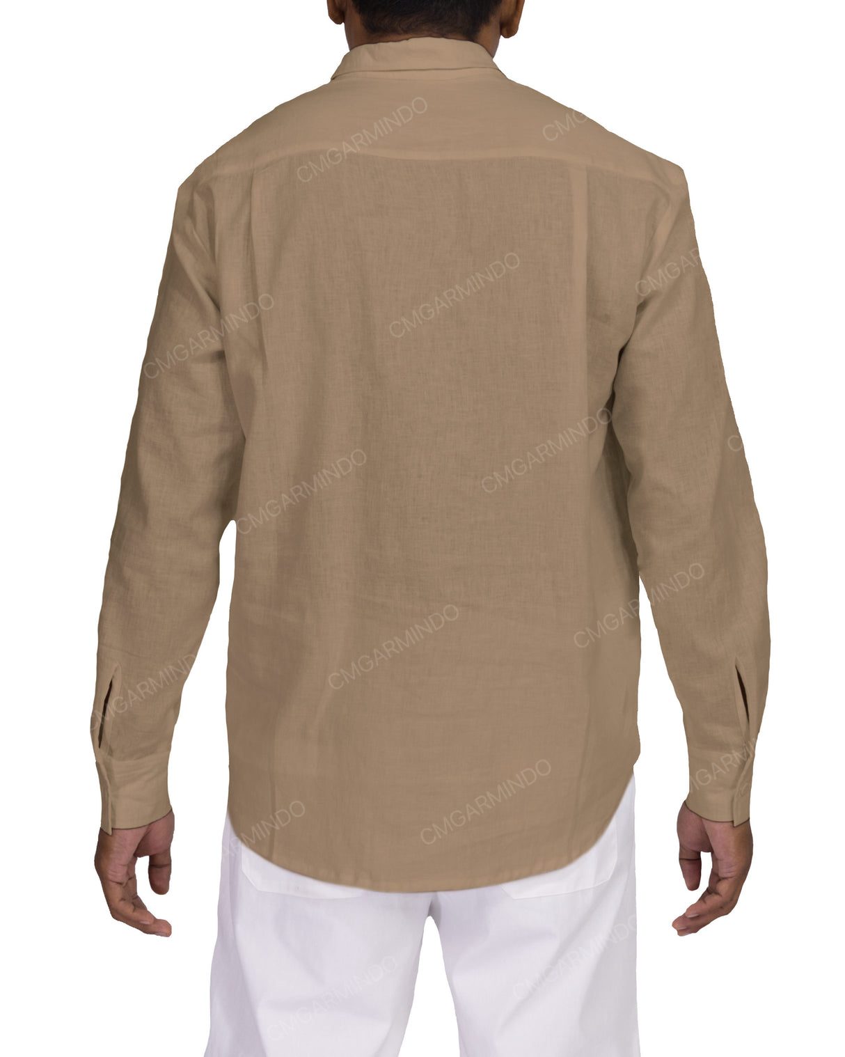 Half Placket Long Sleeve Shirt
