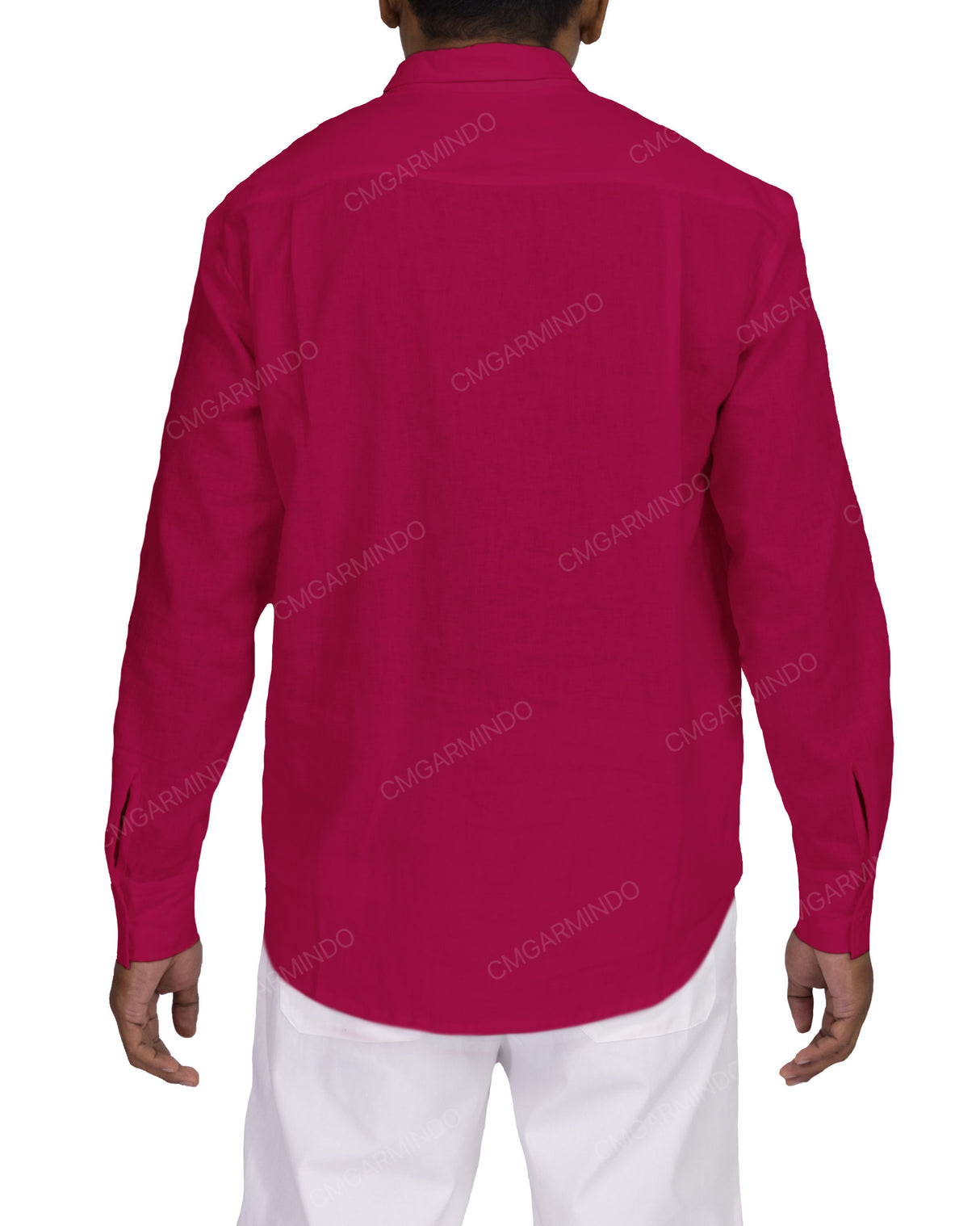 Half Placket Long Sleeve Shirt