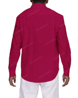 Half Placket Long Sleeve Shirt
