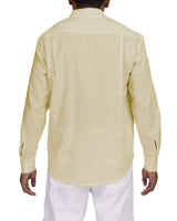 Half Placket Long Sleeve Shirt