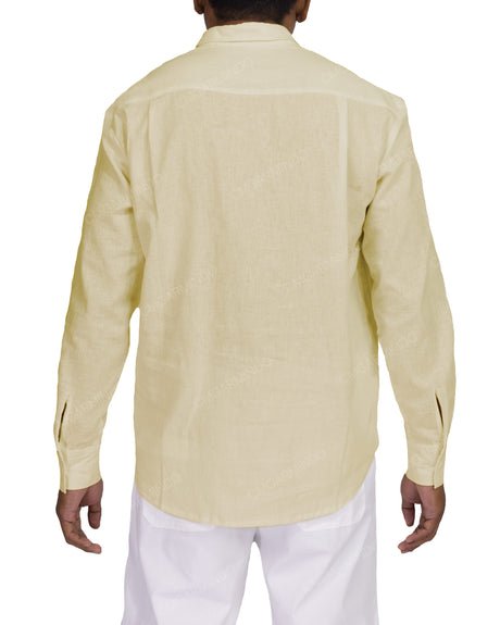 Half Placket Long Sleeve Shirt