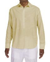 Half Placket Long Sleeve Shirt