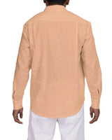Half Placket Long Sleeve Shirt