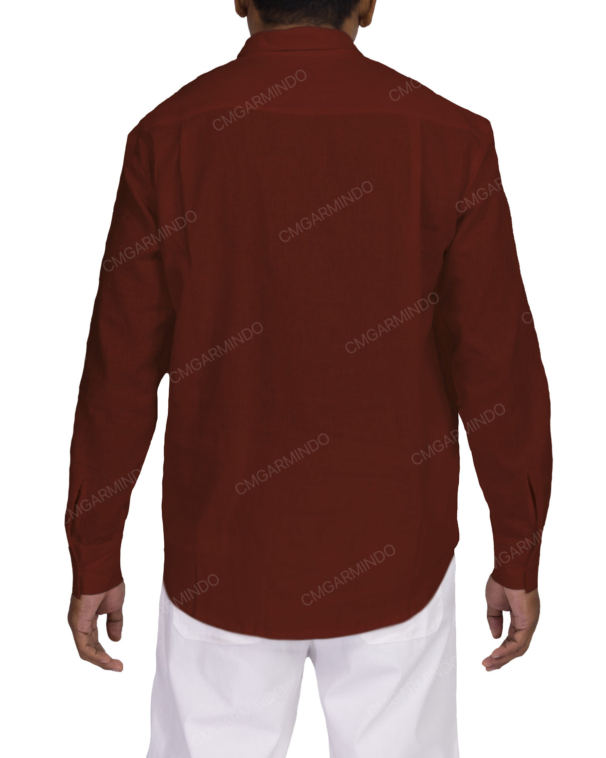 Half Placket Long Sleeve Shirt