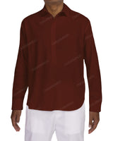 Half Placket Long Sleeve Shirt