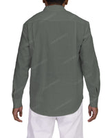 Half Placket Long Sleeve Shirt